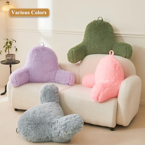 Xege Faux Fur Reading Pillow Cover  thumb #6