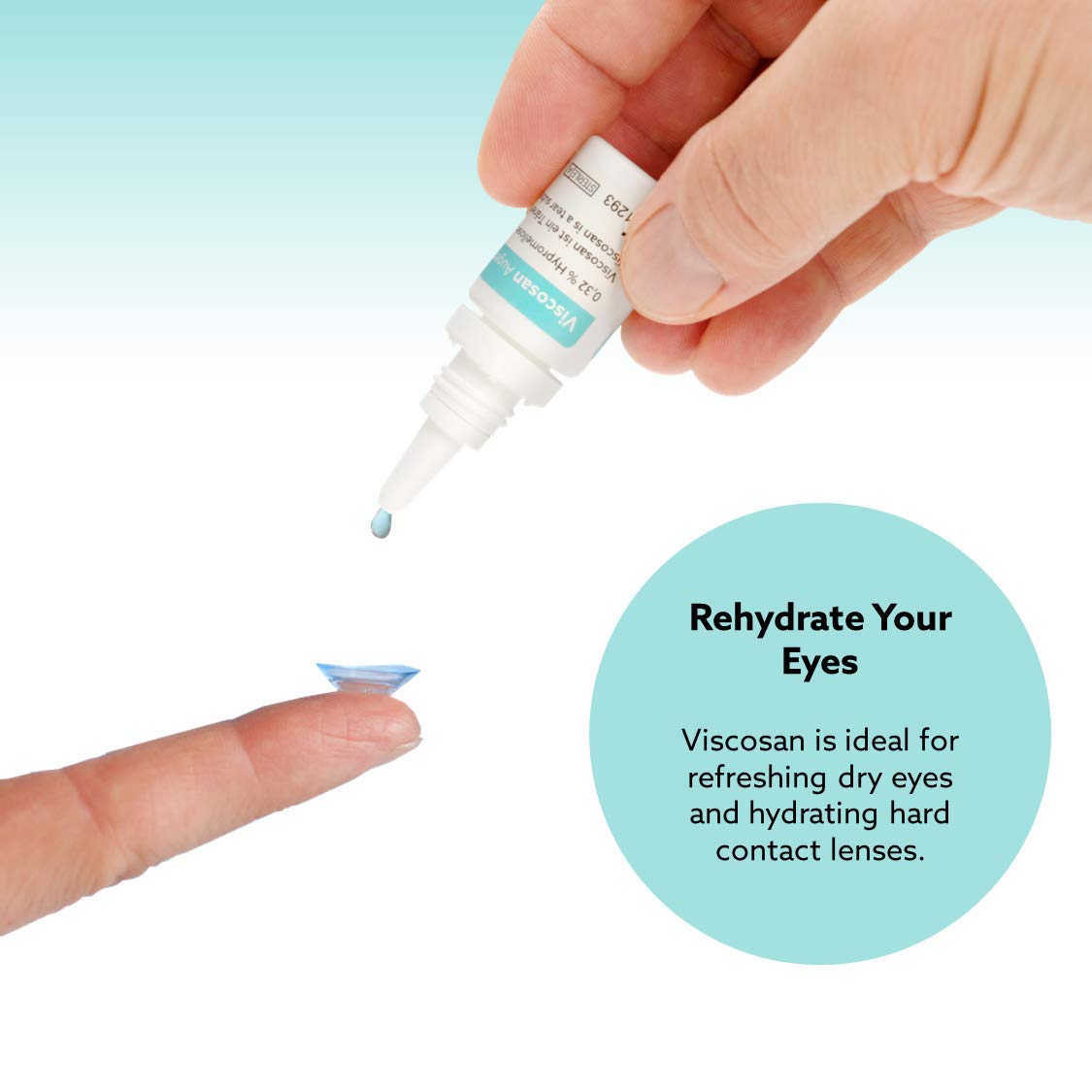 Viscosan Lubricant Eye Drops Eye Drops for Dry Eyes Provides Long Lasting Dry Eye and Itchy