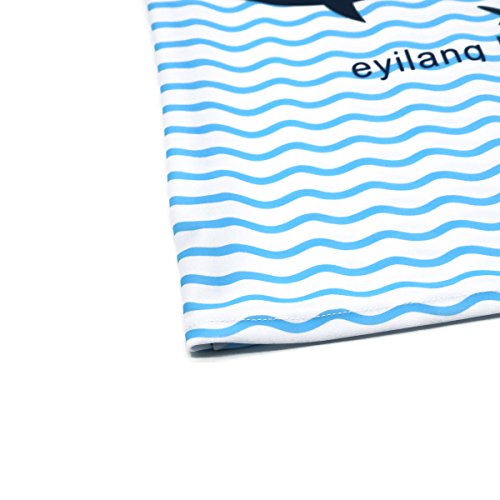 Boys Two Piece Rash Guard Swimsuits Kids Long Sleeve Sunsuit Swimwear Sets 3T #TOP4