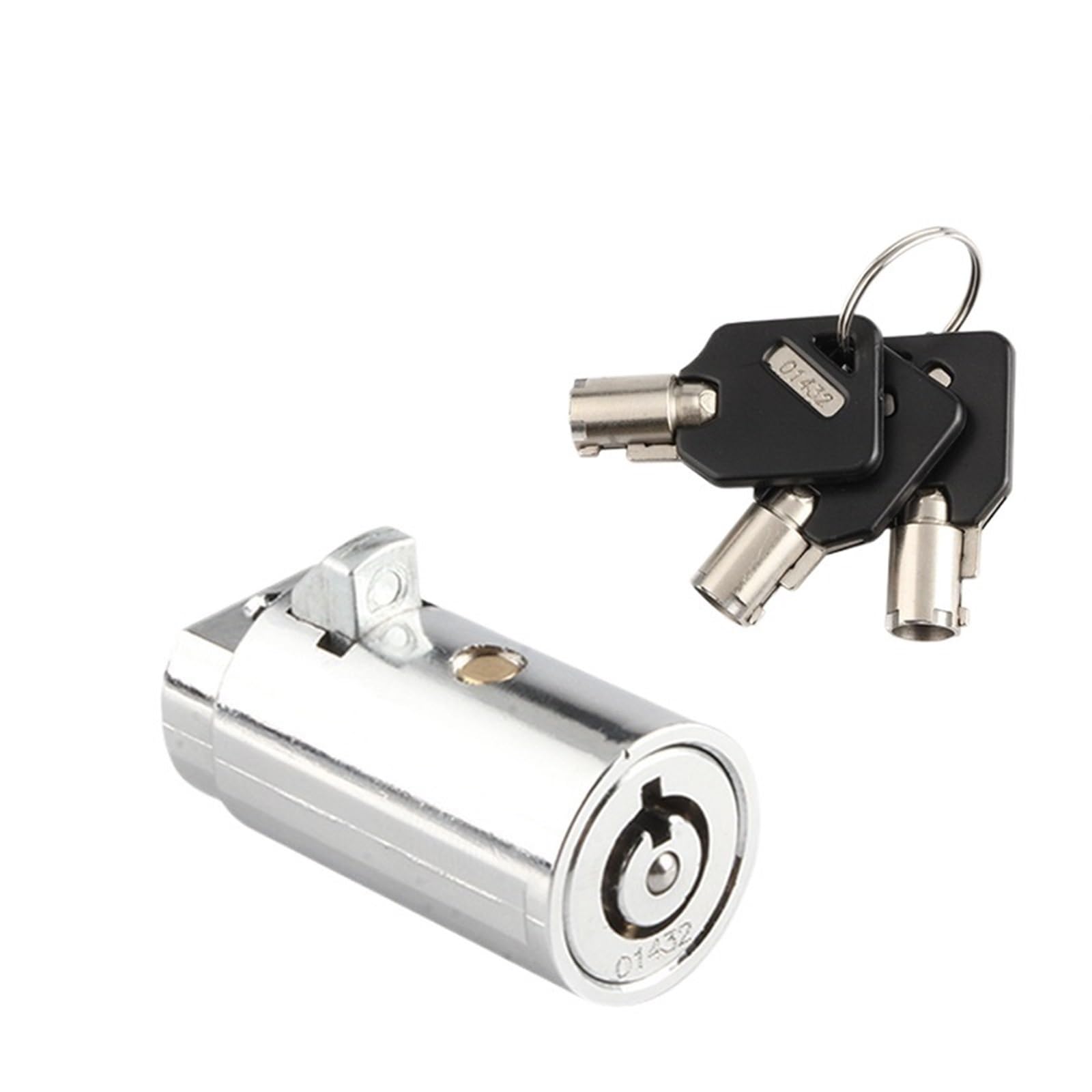 Avimya One Color Jk520 Turn Tongue Lock Plum Blossom Key Lock Vending Machine Lock Chassis Cabinet Machine Lock Core Cylindrical Telescopic Lock Round Lock