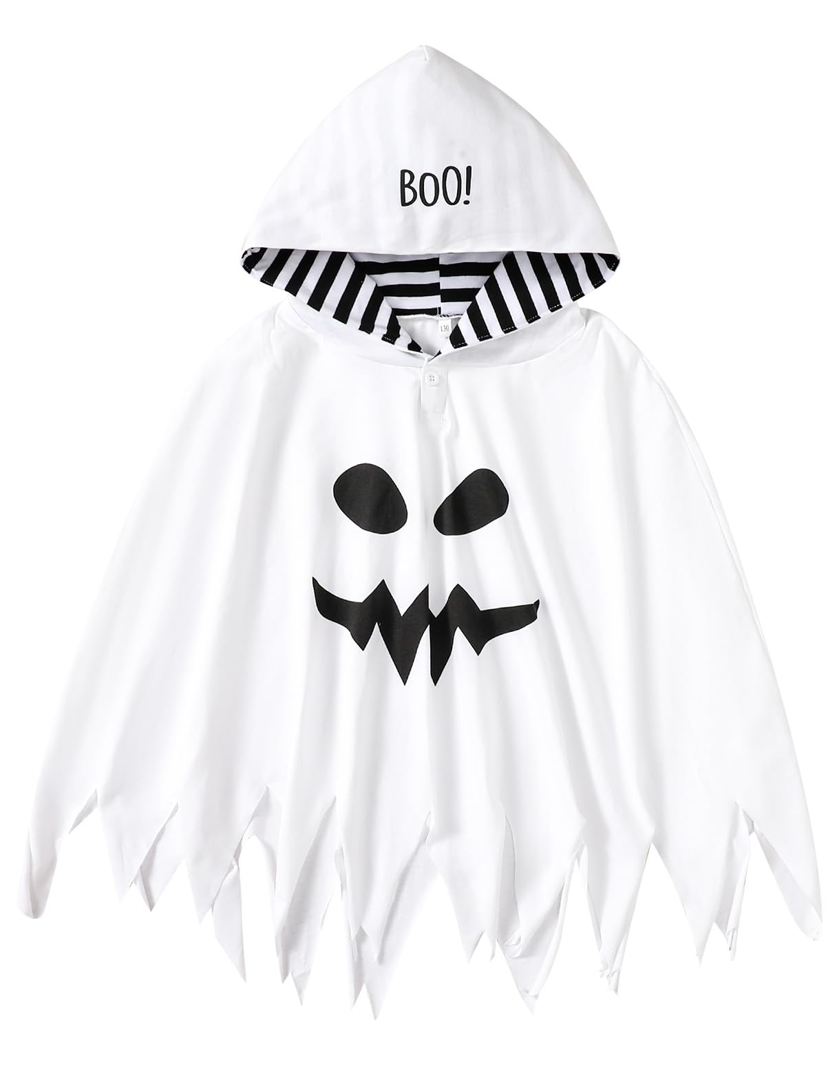 HappidooBaby Boy Halloween Costume Outfit Ghost Cloak Cape Hooded Poncho