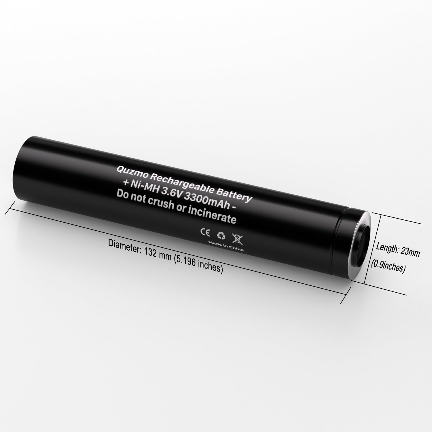 Coast ZX1000 ZITHION-X Li-Ion Rechargeable Battery for The XP11R LED Flashlight, Black