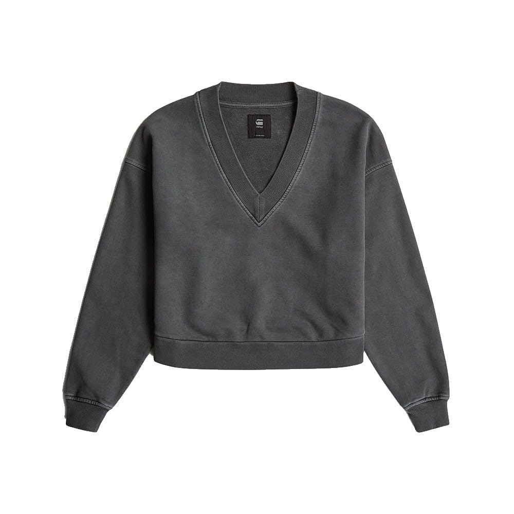 G-Star Washed Loose V Sw Wmn Sudadera Mujer
