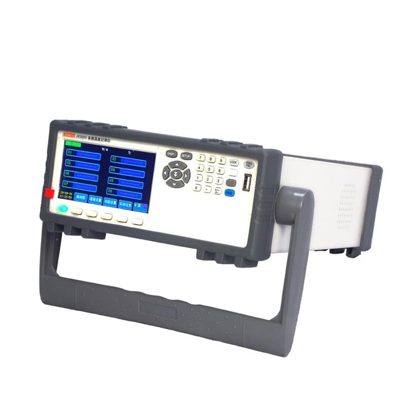 JK3000 Multi-Channel Temperature Data Logger -200°C~1300°C with 4.3 inch Color Display Resolution 0.1°C (JK3000-8(8 Channels))