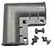 Gate Elbow, Aluminum, Fits 1-3/8 in. Dia.
