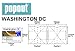 Washington D.C. PopOut Map (PopOut Maps)