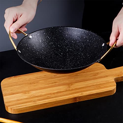 Wok multifuncional japonés antiadherente piedra Maifan 30cm miniatura 7