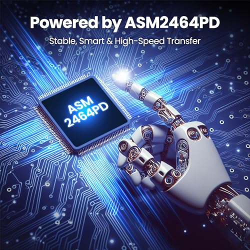 Carcasa externa SSD para NVMe M.2 con USB 4 Thunderbolt 4 miniatura 5