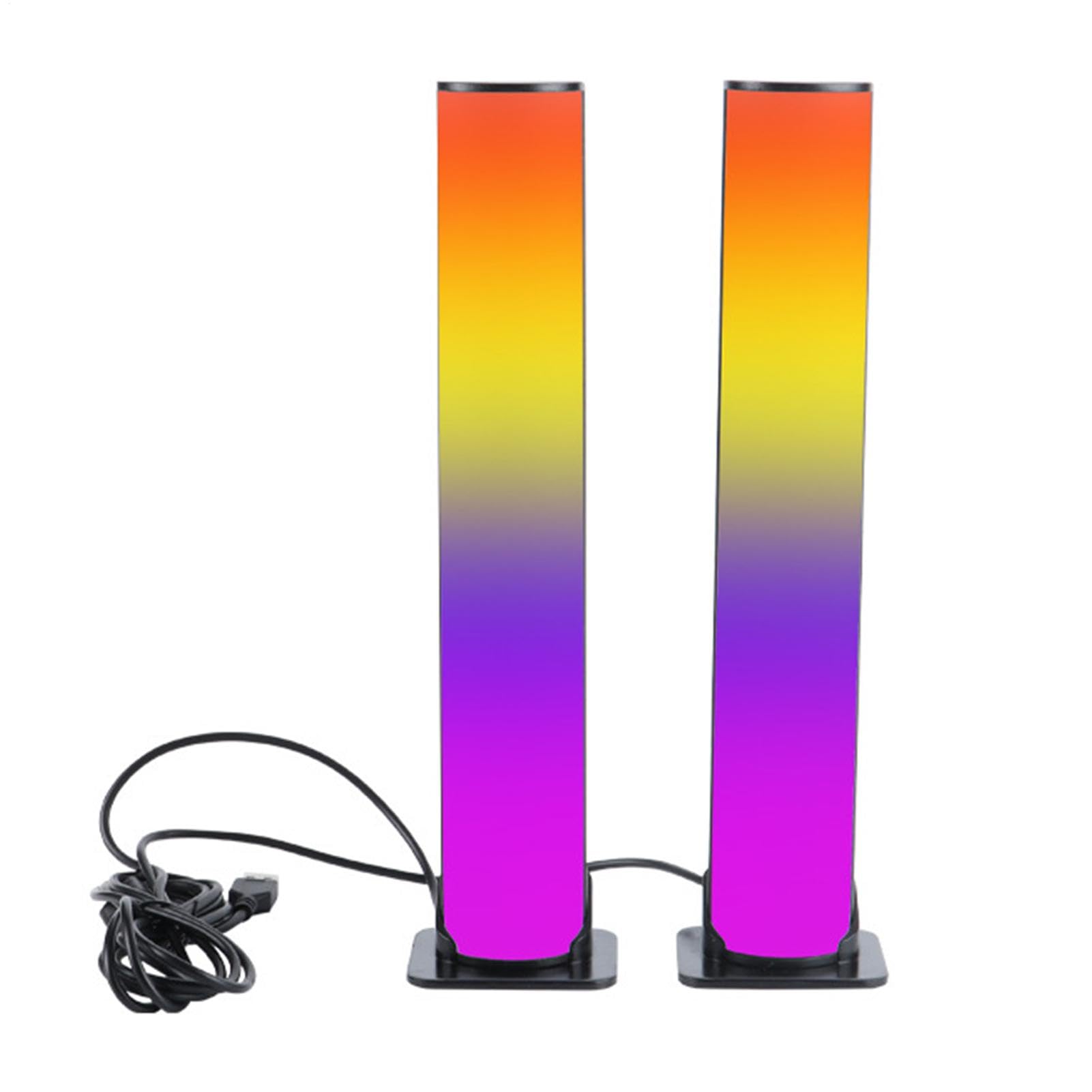 Desk Ambient Lighting, RGB Light Bar Barra di luce RGB decorativa | Lampada che cambia colore, elegante decorazione da tavolo per , film, raccolta, appuntamenti