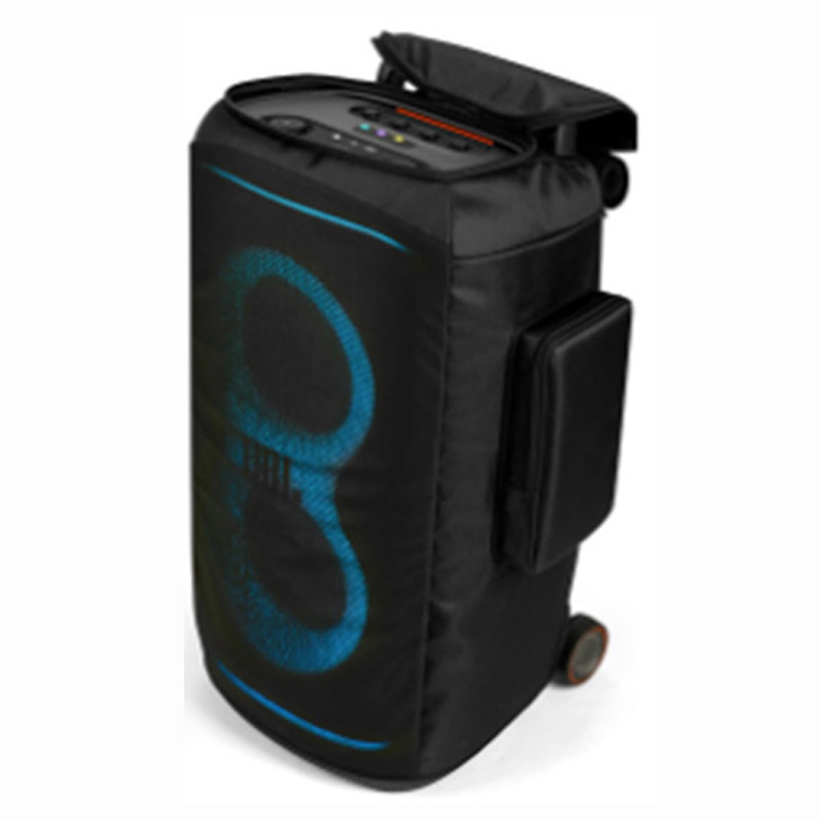 Housse anti-poussière pour haut-parleur portable JBL PartyBox 520, étui de protection en maille respirante avec sac de rangement pour microphones et accessoires