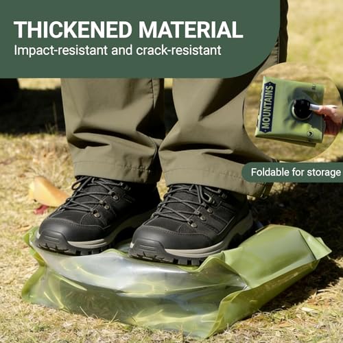 Contenedor de Agua Plegable 8L Jarra de Agua para Camping con Grifo Ajustable, Bolsa para Agua a Prueba de Fugas y Libre de BPA para Camping, Mochilero, Emergencias Paquete de 8 miniatura 4