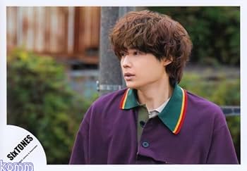 Amazon.co.jp: Six TONES 公式 生 写真（松村北斗）ST01140