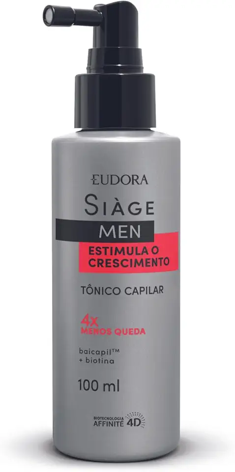 SIAGE TÔNICO CAPILAR ESTIMULA O CRESCIMENTO MEN 100ML