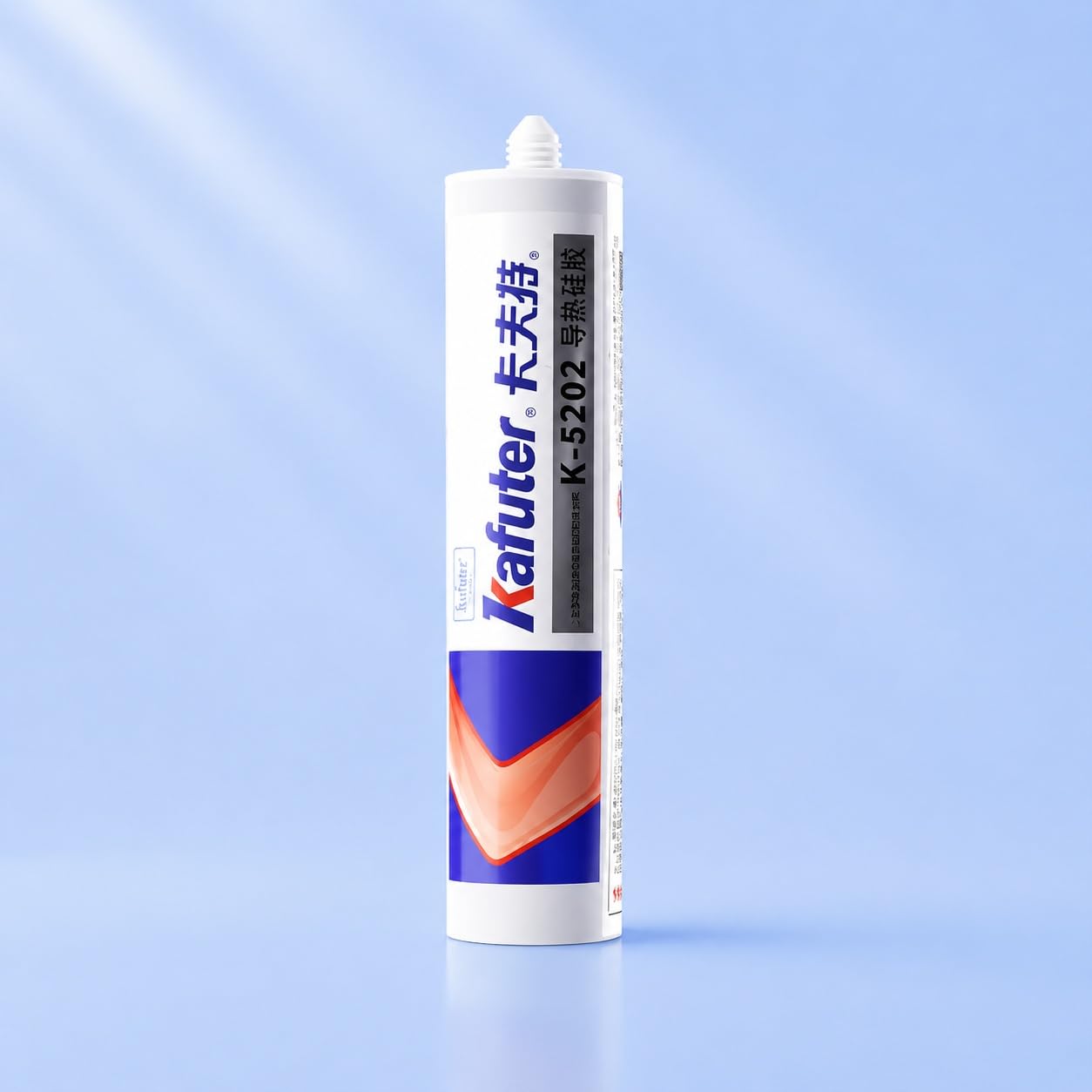 VIDOO Kafuter K-5202 300 ml Pneumatyczny Dozownik Zoptymalizowany RTV, Pneumatyczny Dozownik, Szara Pasta Termoprzewodząca do Hermetyzacji Zasilaczy Przemysłowych