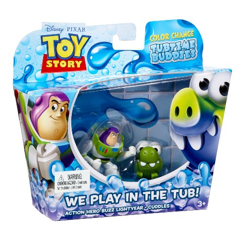 Toy Story Color Splash Buddies Action Hero Buzz Lightyear and Cuddles 2-Pack