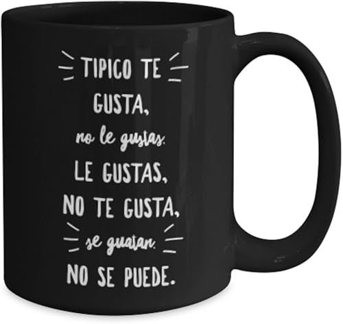 Miniatura 2 de Taza café, tazas para café divertidas, tazas de café personalizadas, taza de café inspiradoras, taza grande de cafe con mensajes pos, Negro