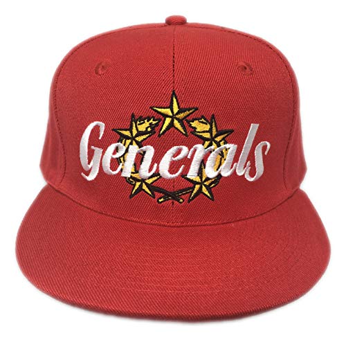 503 Sports USFL New Jersey Generals Hat - Adjustable Red Snapback Cap