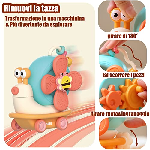 Tokiyis Gioco Seggiolone Ventosa per Bimbo 6 Mesi