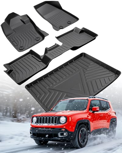 DiffCar® for Jeep Renegade Floor Mats & Cargo Liner 2023