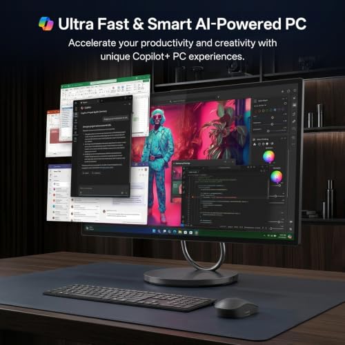 Image of Lenovo Yoga AIO 32i All-in-One Desktop Computer, Ultra 7 258V, RTX 4050