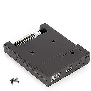 Updated USB Floppy Drive Emulator-Black, 3.5 Inch Floppy Disk Drive to USB Emulator Simulation for Musical Keyboad