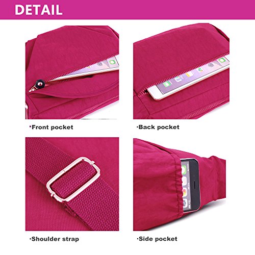 Sunray-buy - Borsa a tracolla Ragazza donna, rosa