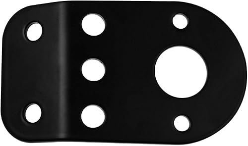 Miniatura 4 de HDBUBALUS Soporte de matrícula de motocicleta, eje vertical horizontal o montaje de choque, apto para Harley Bobber Chopper