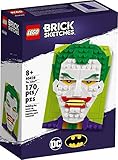Building Kit Lego Brick Sketches: The Joker - 170 Piece Building Set - Lego,40428,Ages 8+