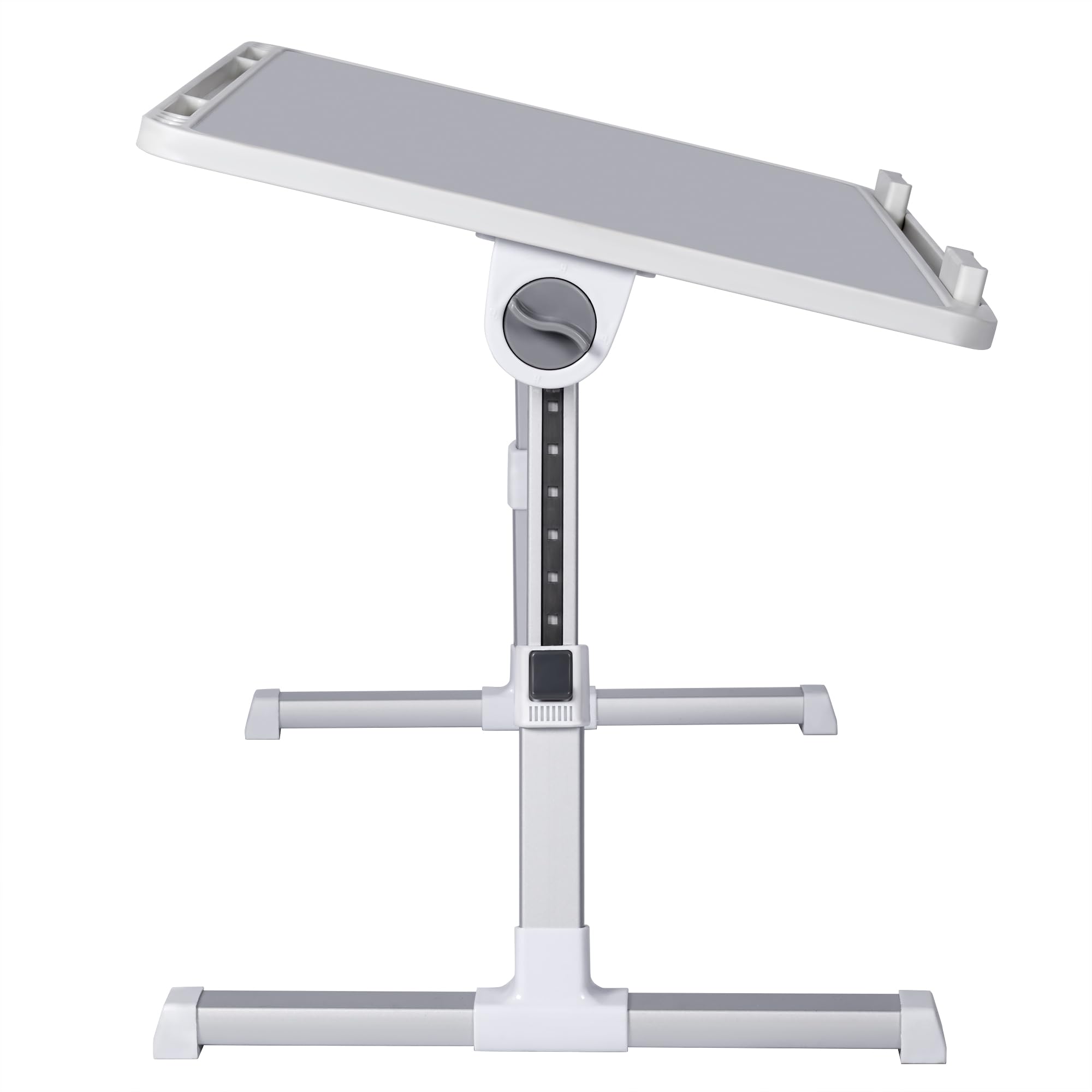 Mesa Auxiliar Plegable 60x40cm para Ordenador Regulable en Altura
