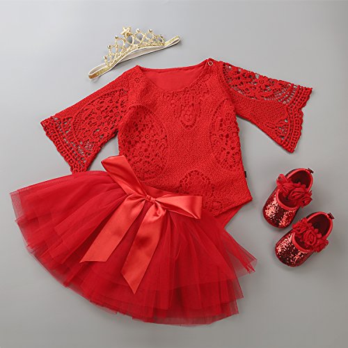 Antheron Baby Girls Mary Jane Flats Soft Sole Infant Moccasins Floral Sparkly Toddler Princess Dress Shoes4