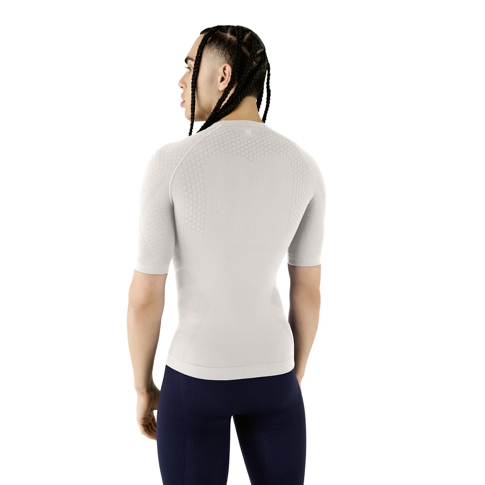 BAUERFEIND T-shirt de compression à manches courtes pour homme - Pour une meilleure circulation sanguine des muscles du torse et des bras - Polyamide et élasthanne