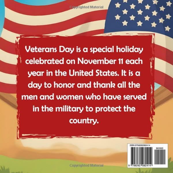 Thank you veterans: storybook about Honoring Heroes and American Pride for Young Readers - Image 2