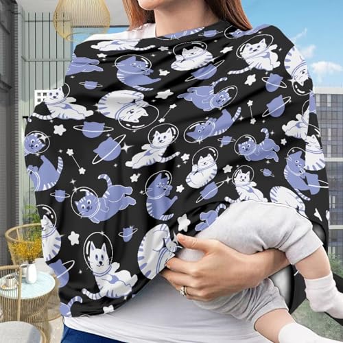 Image of Dinosaur Car Seat Canopy Breastfeeding Cover - Multi Use Baby Stroller and Carseat Cover, All Weather Breastfeeding Covers, Boys and Girls Shower Gifts