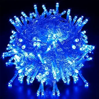 Diksha Tibrewal 12 Stars LED Diwali Lights Curtain String Lights Window Curtain Led Lights for Decoration with 8 Flashing for Christmas, Wedding, Party, Home, Patio Lawn