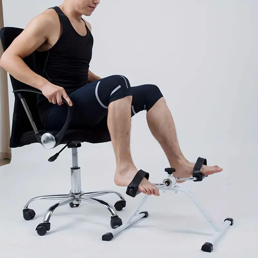 Mini cyclette, mini cyclette, cyclette, cyclette, braccia e gambe per costruire muscoli, allenamento di resistenza, esercizio fisico, ideale per anziani – PEDALORA