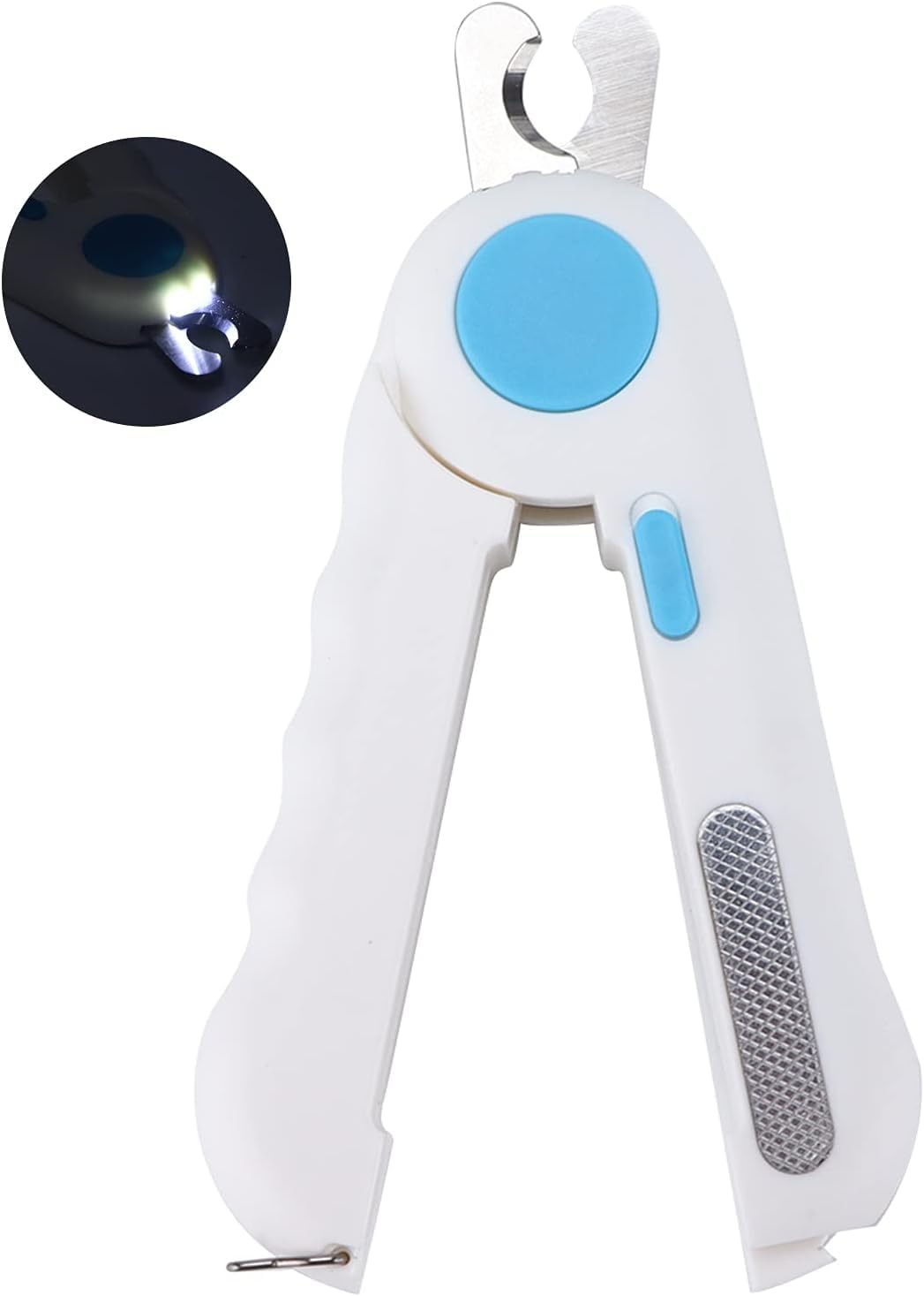 Emily Pets Cat Nail Trimmer, Dog Nail Clipper LED Lights for Pets Nail (Color: Blue) (B09MNHS2BL) Amazon Price History, Amazon Price Tracker