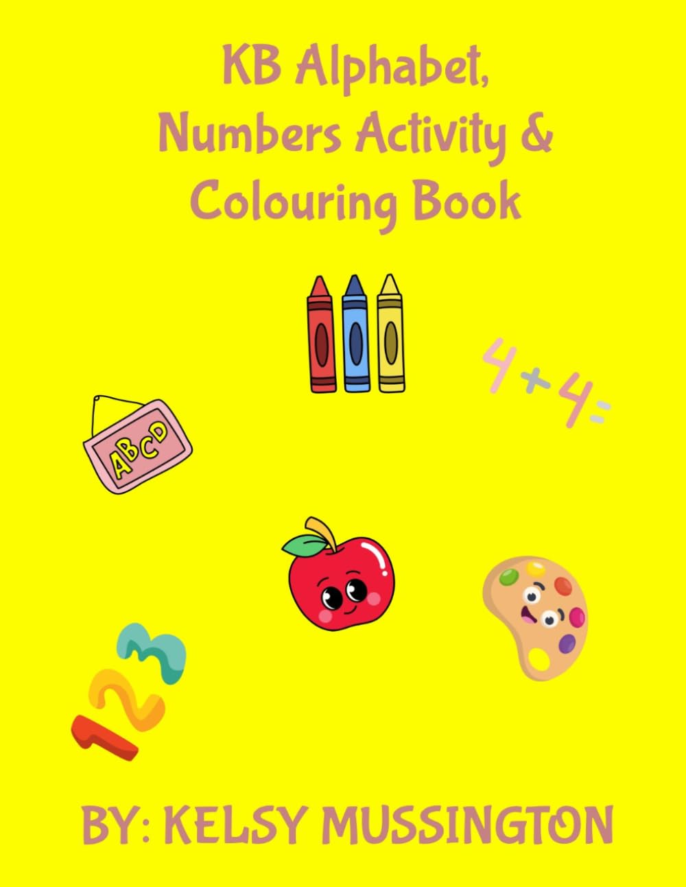 KB Alphabet and Numbers Activity and Coloring book