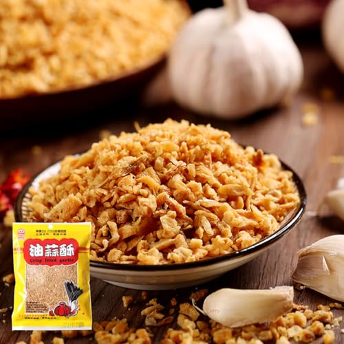 台湾産　油蒜酥 揚げにんにく　フライドガーリック 油蒜酥（揚げニンニク）155g　☆中華料理から和洋食まで何にでものサムネイル