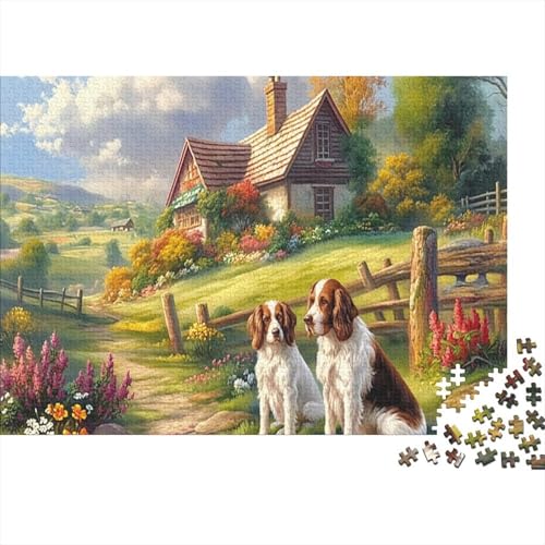 🌸Concediti una piacevole pausa relax! La nostra linea di puzzle da Springer Spaniel 1000 pezzi è il regalo perfetto per chi ama ritagliarsi un momento di svago e di relax mettendo alla prova le proprie abilità logiche e di concentrazione
