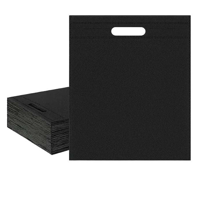 50 Piece D Cut Cloth Carry Bags - Eco-Friendly, Reusable Shopping and Gift Bags-image-20