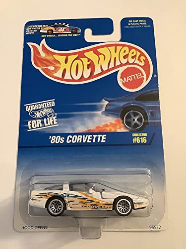 Hot Wheels 1996 Collector 80s Corvette capó abre miniatura 1