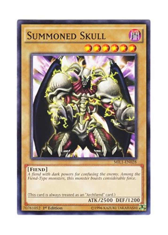 SUMMONED SKULL デーモンの召喚1st(旧アジア) デーモンの召喚/Summoned Skull【ウルトラレア】 アジア1st