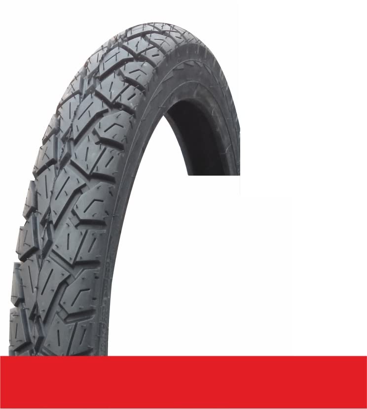 Hindustan Tyres Street Rider or 275/18) Tube Less Moped  Motorbike/Bike/Motor Cylce Rear Tyre for On/Off Road