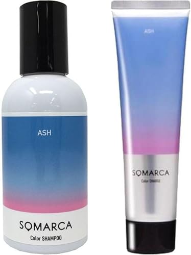 ソマルカ カラーシャンプー 150ml＋カラーチャージ 130g 【アッシュ】セットのサムネイル