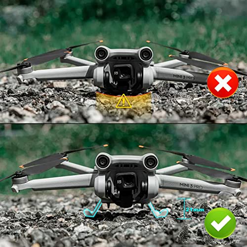 DJI Mini 3 Pro Carrello di Atterraggio, Pieghevole...