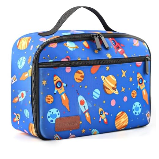Lunch Box Kids, Lunch Bags for Women Men, Insulated Cooler Reusable Cute Lunch Containers for Boy & Girls, Adults Leak Proof Large Lunch Tote Bags for School, Work, Travel, Picnic Outdoor and Beach