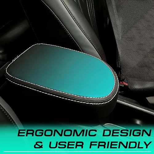 Image of Carigiri OEM Type Small Size Armrest For Tata Nexon /Nexon Ev /Nexon Ev Max /Nexon Facelift /Punch Ev Adventure (Double Stitching,Nappa Leatherette)(All Models & Variants) (Small)