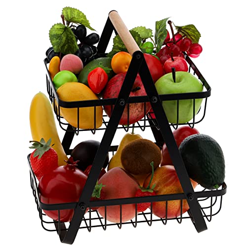 Gresorth 30 Fruits Of Decorative Realistic Artificial Fruit Decoration Fake Lemon Banana Apple Grape Peach Pear Mango Strawberry Orange … #TOP4