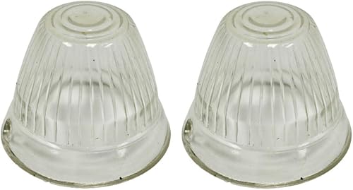 Lentes de señal de giro, par Compatible con VW Type-1 Bug 1955-1957 Tipo-2 Bus 1956-1962