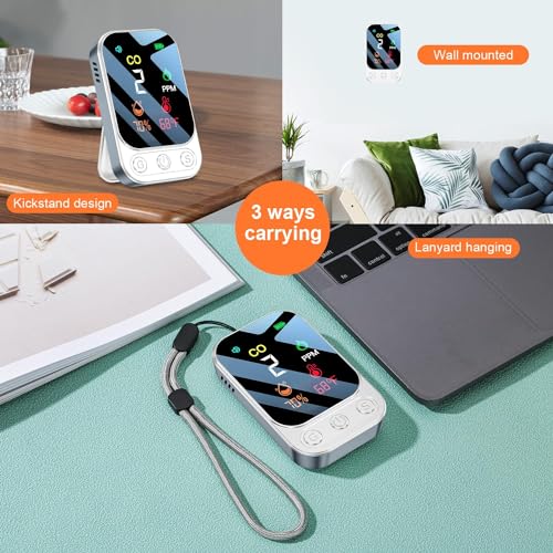 HAKINAKU-Portable-Carbon-Monoxide-Detectors-3-in-1-Mini-Size-CO-Monitor-with-Kickstand-CO-Temperature-Humidity-Sensor-for-Outdoor-Camping-Travel-RV-Home-Hotel-EN50291